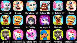 My Talking ( Elly + Tom 2  + Hare + Ginger 2 + Hal + Pocoyo 2  ) & ,My Virtual (Pet Louie + Booba ) screenshot 4