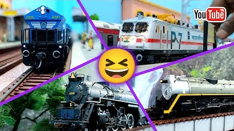 HO Scale Indian Railways Miniature Model Train Derailment and Fails Part 3 | model train videos