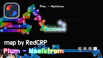 [ADOFAI custom][클리어 영상]Maelstrom(music by Plum)(map by RedCRP)