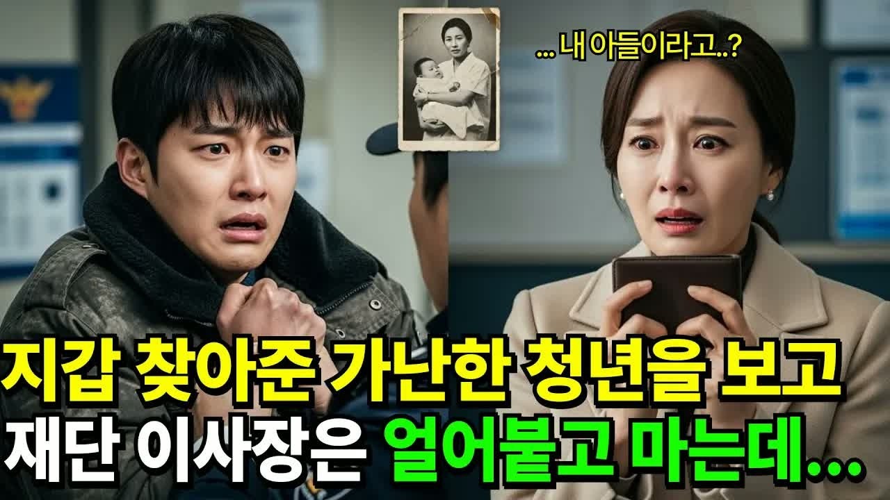 지갑을 찾으러 온 가난한 청년을 비웃던 여성, 알고 보니 재벌 2세의 약혼녀… 그가 밝힌 정체에 현장이 얼어붙었다