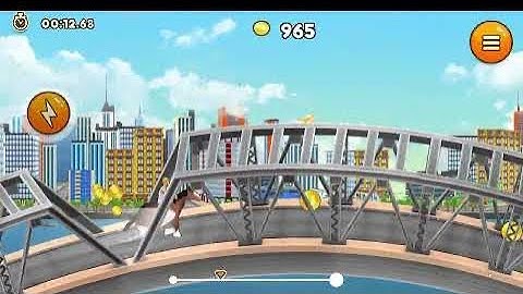 Enjoying a Game of UpHill Rush 10 on the Computer