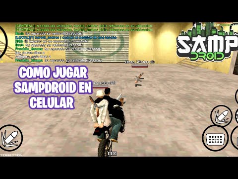 COMO JUGAR SAMPDROID MUY FACIL EN CELULAR