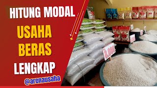 Modal Usaha Beras I Rincian Biaya dan Keuntungannya