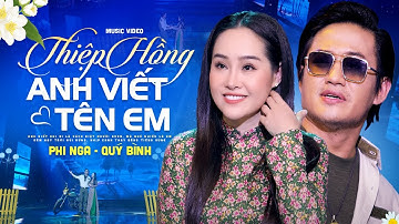 Thiệp Hồng Anh Viết Tên Em - Phi Nga ft. Quý Bình | Song Ca Bolero Hay Nhất Hiện Nay