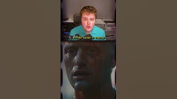 The iconic Blade Runner monologue was improvised #ridleyscott #roybatty #movies