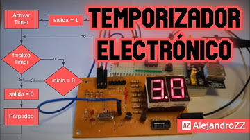 Temporizador electrónico | PIC16F84A | Display 7 segmentos