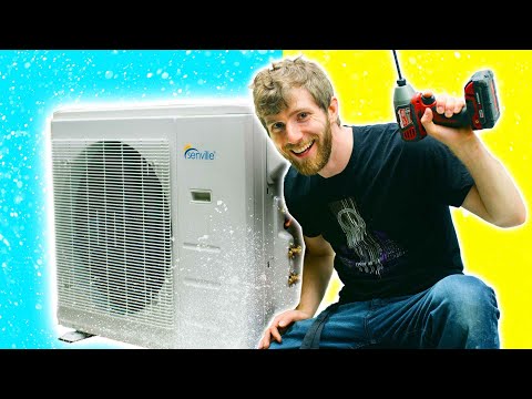 This was MUCH harder than I expected… DIY Air Conditioning Pt 1