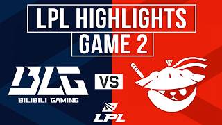 BLG vs AL Highlights Game 2 | LPL 2026 Split 2 | Bilibili Gaming vs Anyone's Legend