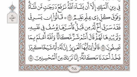 الربع الثاني من الحزب ٢٥ من القرآن الكريم - الشيخ عبدالرشيد صوفي
