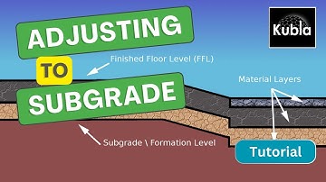 Kubla Cubed | Adjusting to Subgrade / Formation Level