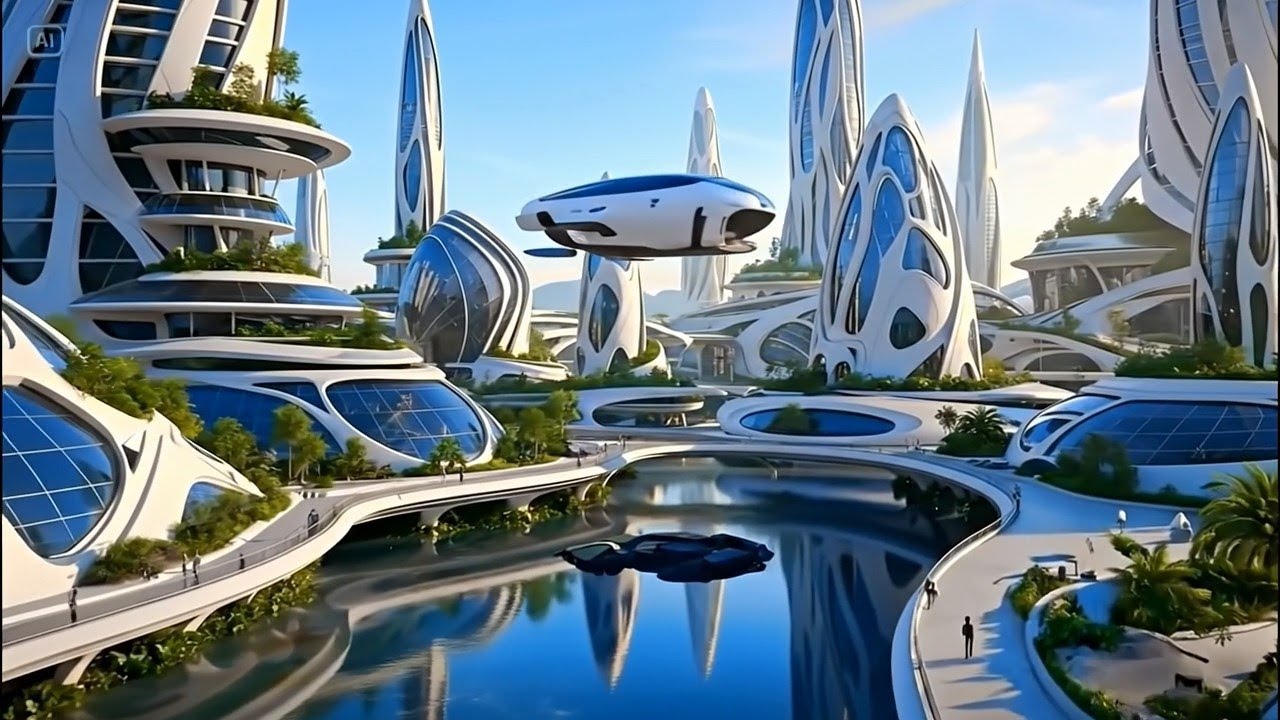 Future City | AI Generated Sci-Fi Short Film | 4K UHD