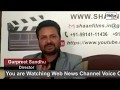Best wishes for new web news channel voice of india 24x7  shan film production
