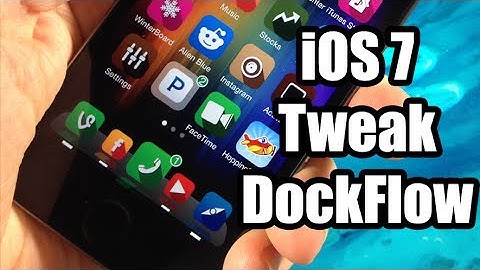 iOS 7 Jailbreak Tweak: DockFlow / Dock&Roll