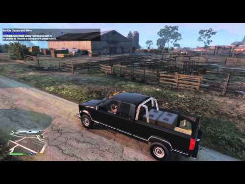 Grand Theft Auto 5 - GMC Sierra 2500 Extended Cab Mod! - REVIEW - GTA 5