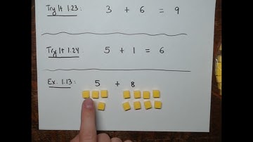 Section 1.2 - Add Whole Numbers:  Model Addition of Whole Numbers