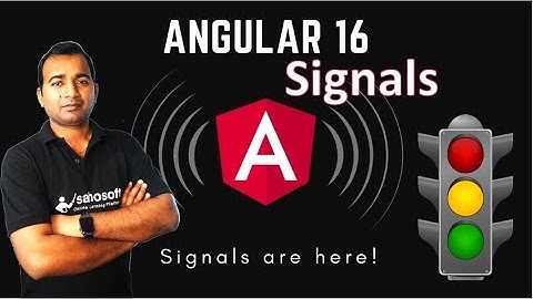 signals in Angular 16 | Angular 16 Tutorial in Hindi