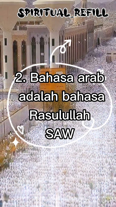 alasanku mencintai bahasa arab #islamicstatus #islam