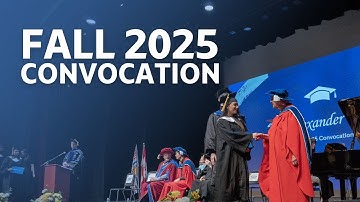 Fall 2025 Convocation