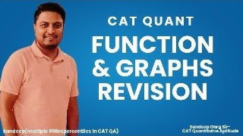 Function and Graphs Complete Revision || Live | Cat 2025  #cat2025 #catquantseries
