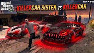GTA | Can Killer Car stop his sister, Kira Killer Car, from killing Franklin | KILLERCAR | AR GAMER screenshot 3