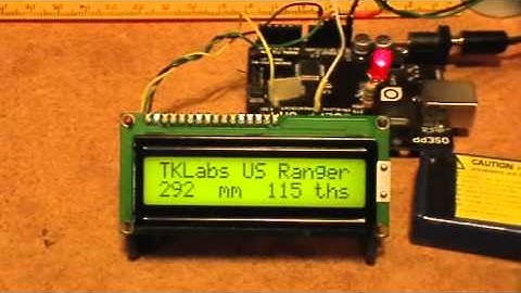 Arduino: Improved Resolution Ultrasonic Ranger Using Parallax Ping Transducer