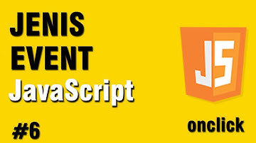 #6  Belajar JavaScript -  Event