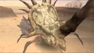 Monster Hunter Freedom Unite   One-Horned Daimyo (Daimyo Hermitaur Intro)