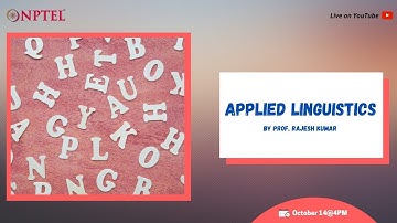 LIVE - Applied Linguistics