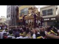 平成27年 川崎市 稲毛神社 例大祭 本社神輿2基渡御 。