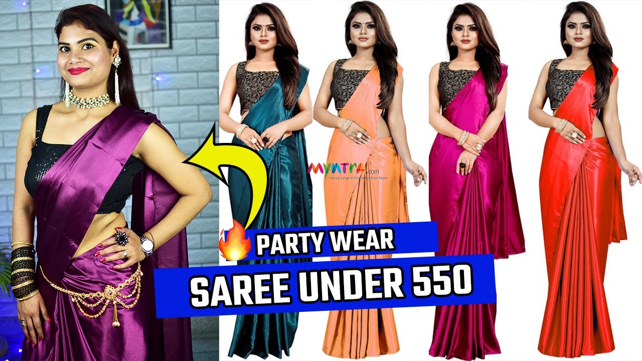 flipkart online shopping party wear saree