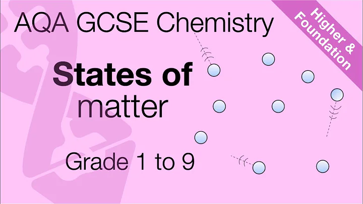 AQA GCSE Chemistry: States of matter | Solids, liquids, and gases