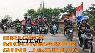BRIGEZ AMPROK SAMA MOONRAKER // Menegangkan brigez konvoi ketemu moonraker di jalan.