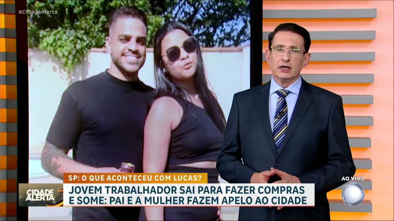 Onde está Lucas? Jovem trabalhador sai para fazer compras e some misteriosamente