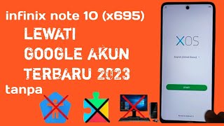 Android 11 frp bypass google akun || infinix note 10 x695 || metode 2023