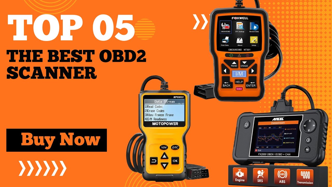 Top 5 The Best Obd2 Scanner in 2024 | Best Budget Obd2 Scanner - YouTube