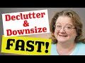 De-clutter and Downsize Fast: Minimalism for Retirement