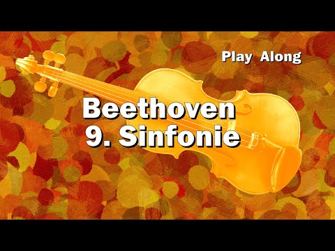 Open Strings Play Along for Violin - Beethoven - 9. Symphony 1. Satz