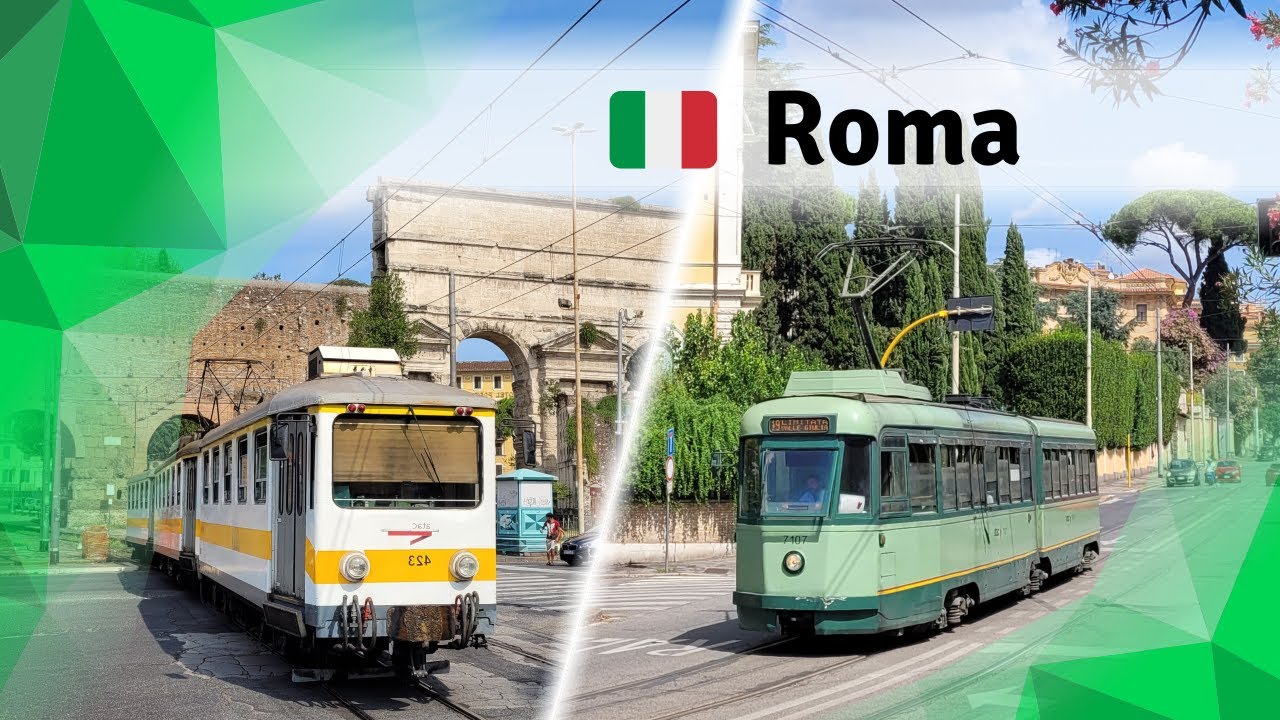 Trams and local trains in Rome: Unpunctual, unkempt, uncomfortable (2023)