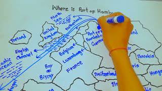 Where Is Port Of Hamburg Located Hamburg Port Map 5Min Knowledge