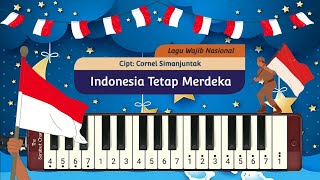 Not Pianika Soraksorak Bergembira   Lagu Wajib Nasional  Belajar