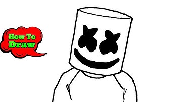 How To Draw Marshmallow Step By Step Easy  for Beginners