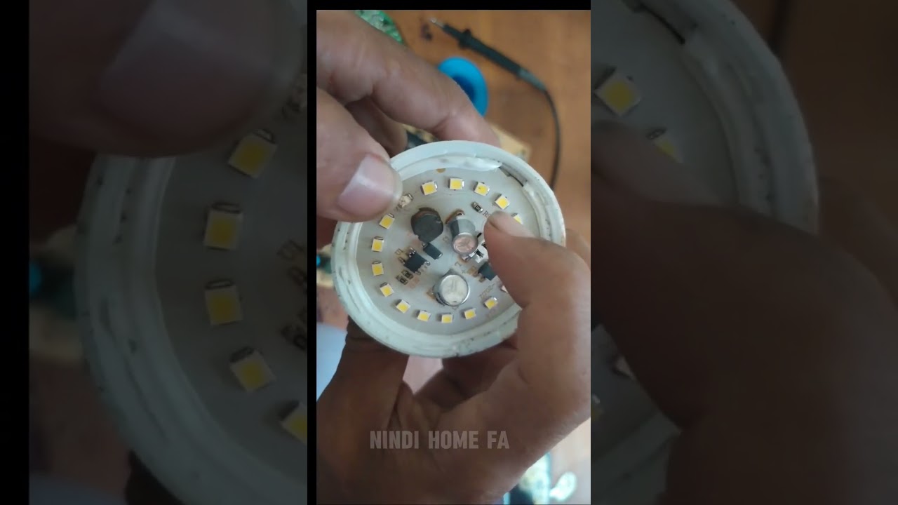 Cara yang benar servis lampu led_short video 
