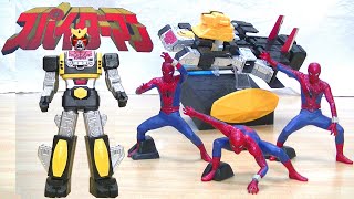 【スーパーミニプラと並べたい！】ガシャポン HG スパイダーマン(東映TVシリーズ) HG Spiderman MARVEL TOEI