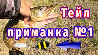 Сумасшедшая РЫБАЛКА с Берега Весной! Тут щука не видела Тейл-спиннера!