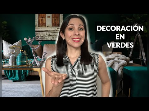 Video: Color verde en el interior de la cocina y su combinación con otros colores