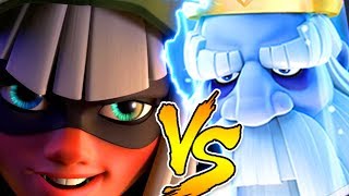 КОРОЛЕВСКИЙ ПРИЗРАК ПРОТИВ БАНДИТКИ| ROYAL GHOST VS BANDIT CLASH ROYALE BATTLE