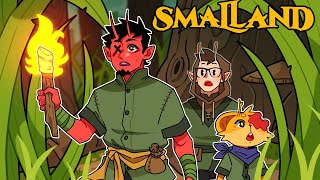 IS THIS GAME BETTER THAN GROUNDED? | Smallands (w/ Squirrel & Kyle)