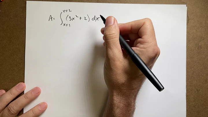 Finding the Area Under a Curve with Integration