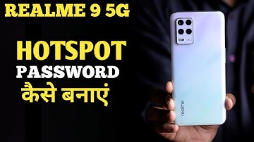 How To Change Hotspot password in Realme 9 5G | Realme 9 5G Main Hotspot Setting कैसे बदलें