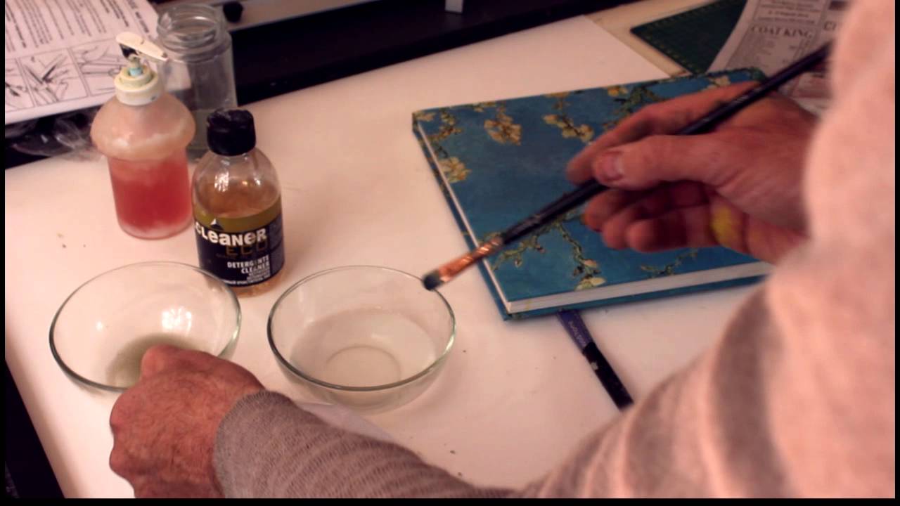 How to Clean Your Artist's Paintbrush - YouTube